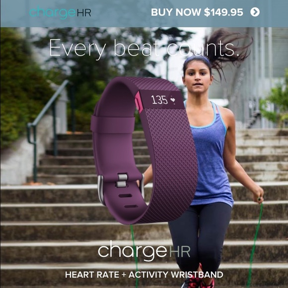 Fitbit Charge HR - perfect condition 🏃🏼🚶🏃🏼