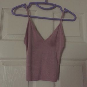 Brandy Melville Pink Joanne Tank