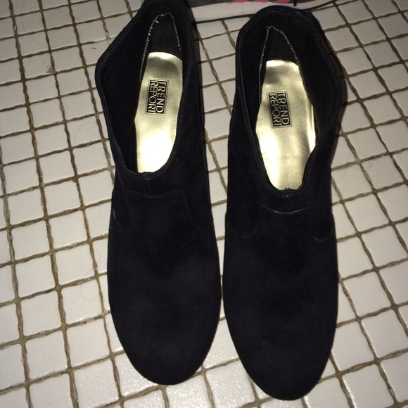 Black ankle boots