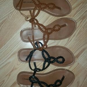 Wet Seal sandal bundle