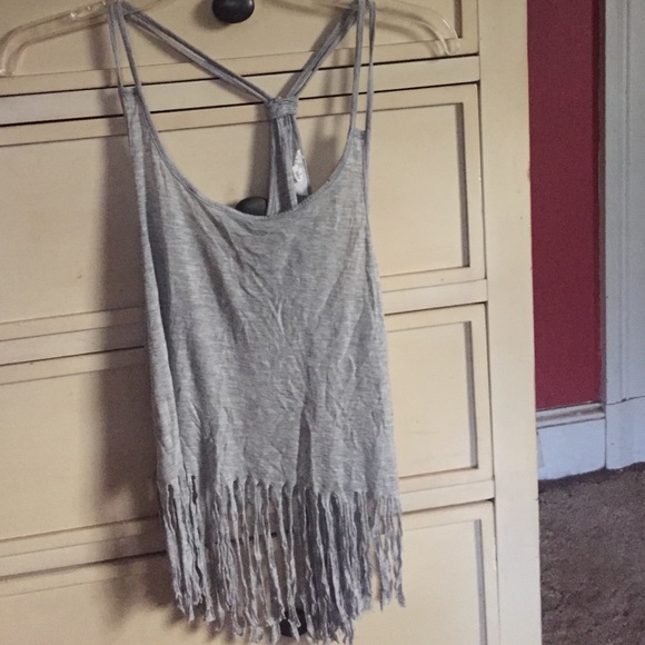 MINE Tops - Very Cute Fringed Festival Top!