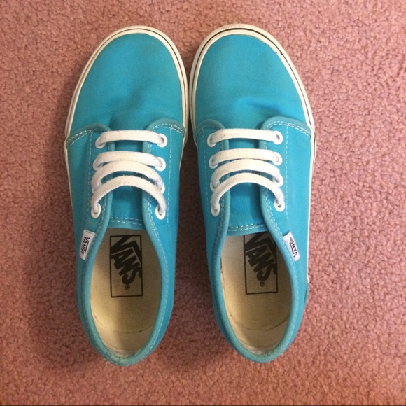 Teal Vans