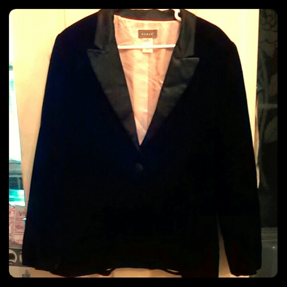 Kenar Jackets & Blazers - Black Velvet Kenar blazer