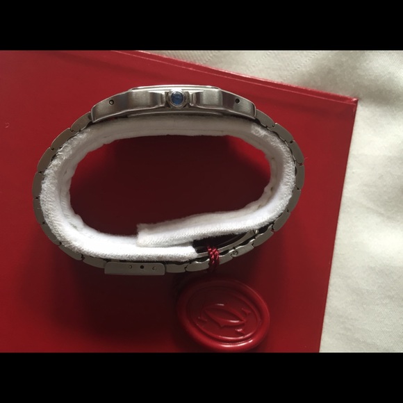 AUTHENTIC CARTIER SANTOS GALBEE - Picture 3 of 4