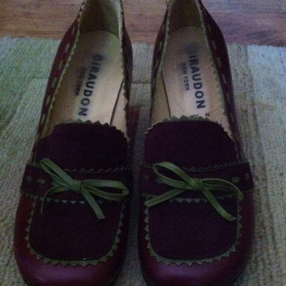 Giraudon heels size 39 made in Portugal