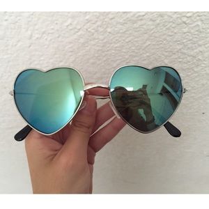 Heart shaped glasses