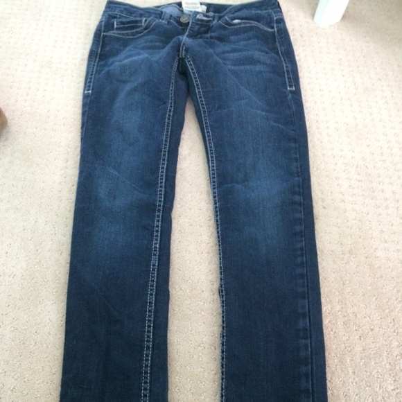 William Rast dark wash skinny jeans