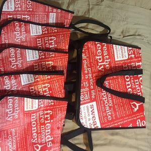 Lululemon shopping bags