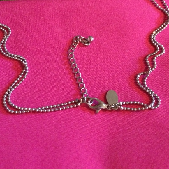 Double String Scale Necklace - Picture 3 of 4