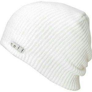 Neff beanie in white!