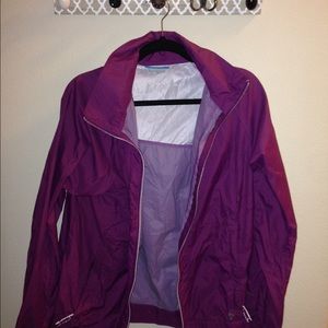 Columbia Purple Windbreaker