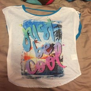 "Just be cool" lace top