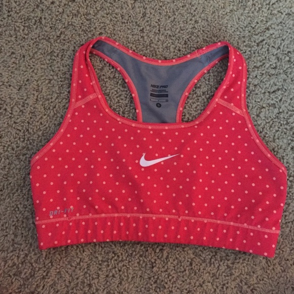 Polka Dot Nike sports bra