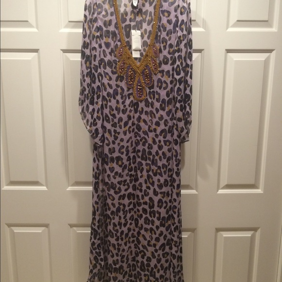 Diane Von Furstenberg Kaftan Size L New w/ Tags