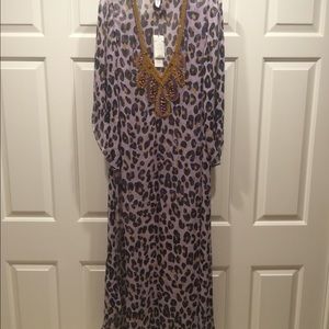 Diane Von Furstenberg Kaftan Size L New w/ Tags