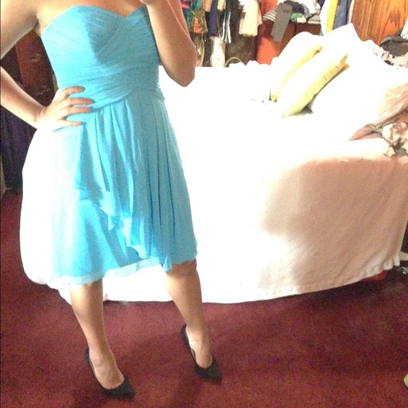 David's Bridal brides maid dress size 10 F14847