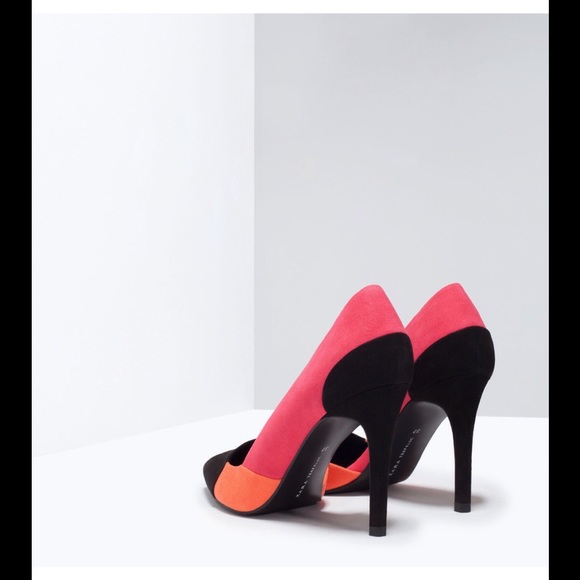 💝SOLD💝 Zara multi color court shoes - Picture 2 of 4