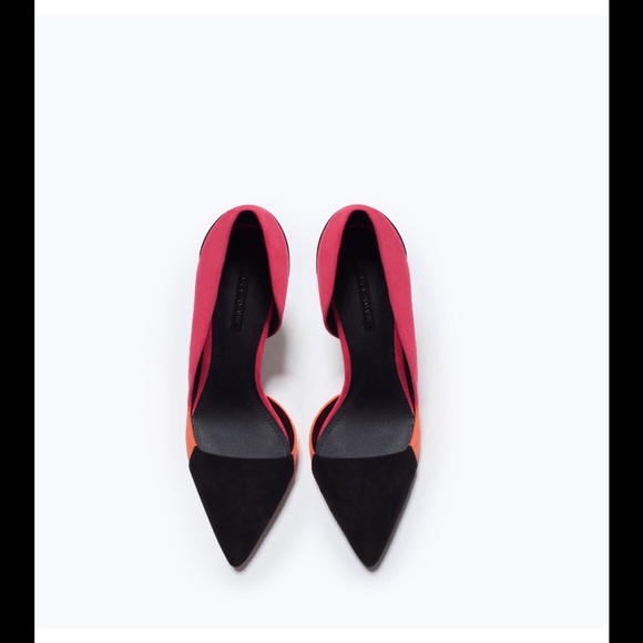 💝SOLD💝 Zara multi color court shoes - Picture 3 of 4