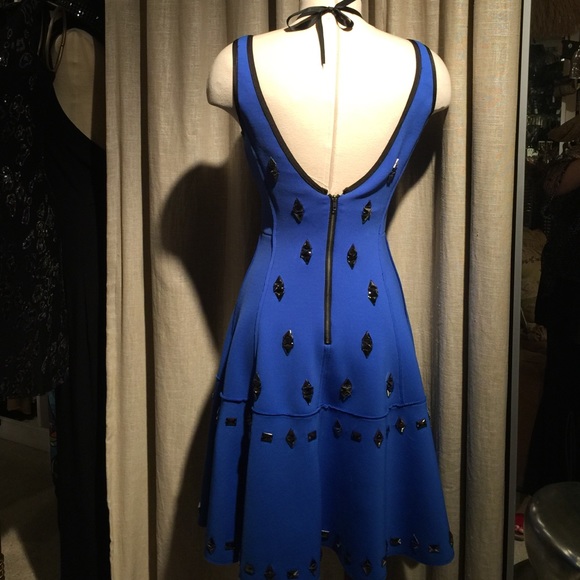 Tracy Reese Blue Neoprene dress