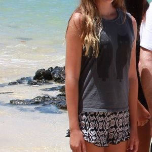 Brandy Melville grey muscle tank