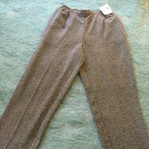 Koret New Black and Ivory Slacks