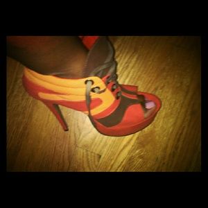 Michael Antonio multi-colored bootie