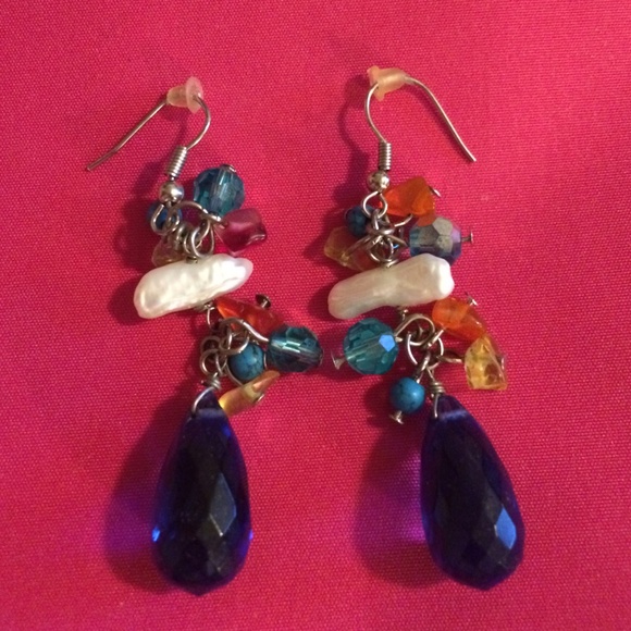 Colorful Dangle Earrings