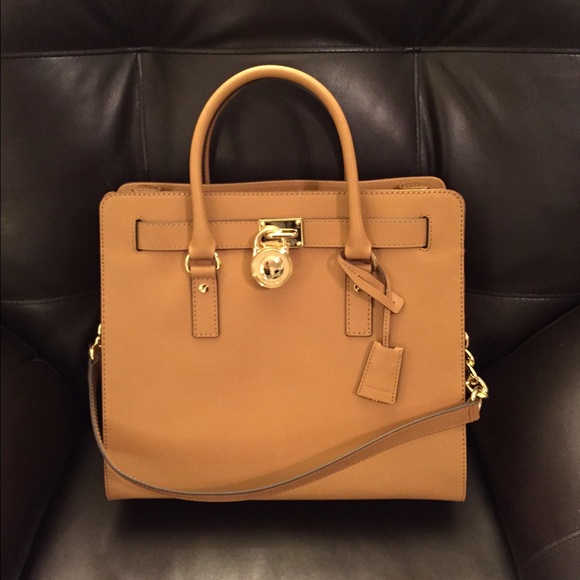Michael Kors Handbags - ON HOLD Michael kors NS peanut large Hamilton.