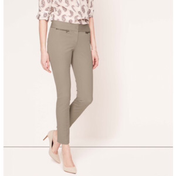 LOFT Pants - Loft Zoe cropped pants lucky shoes bundle