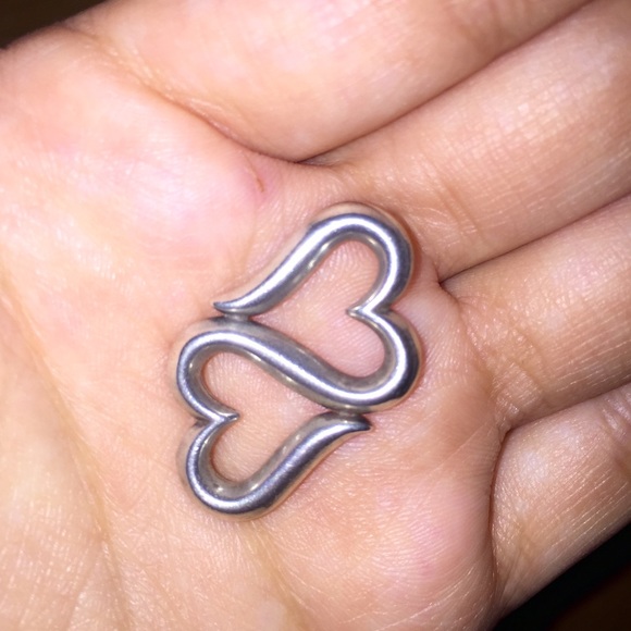 James Avery Heart to Heart Pendant - Picture 2 of 2