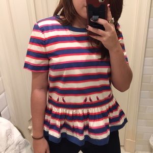 MARC BY MARC JACOBS - Peplum Top - SIZE 8