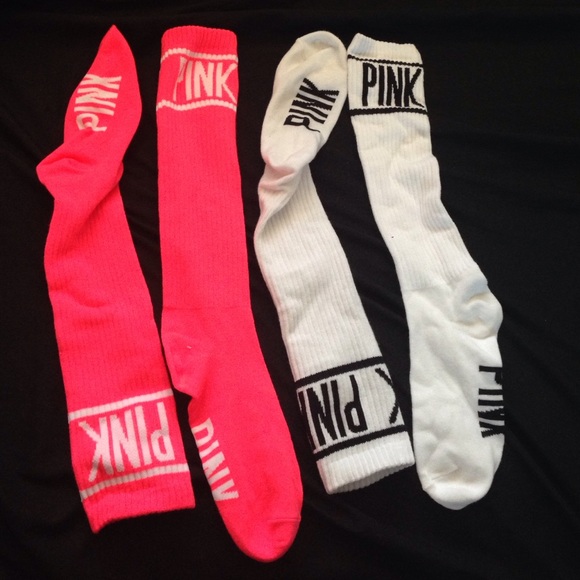 VS Pink socks