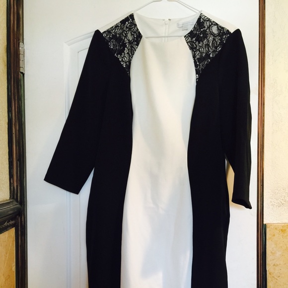 SOLD!! Black and beige dress