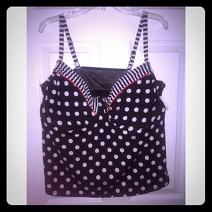 Plus size tankini top