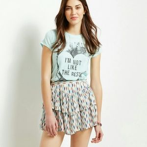 SOLD! NWT Bethany Mota Tiered Skirt S