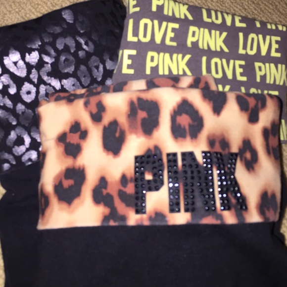 Victoria's Secret Black PINK Yoga Pants Bundle