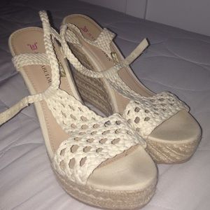 high heeled shoes
