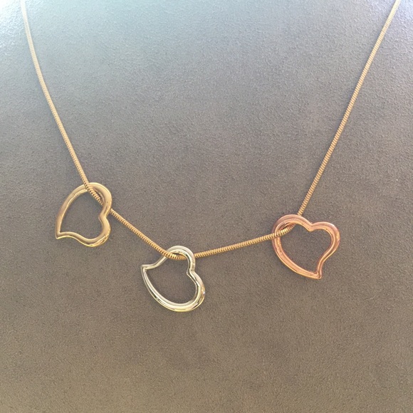 🆕‼️New Listing‼️Heart Pendant in Tri-Color Gold