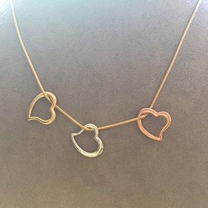 🆕‼️New Listing‼️Heart Pendant in Tri-Color Gold