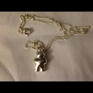 Teddy bear necklace