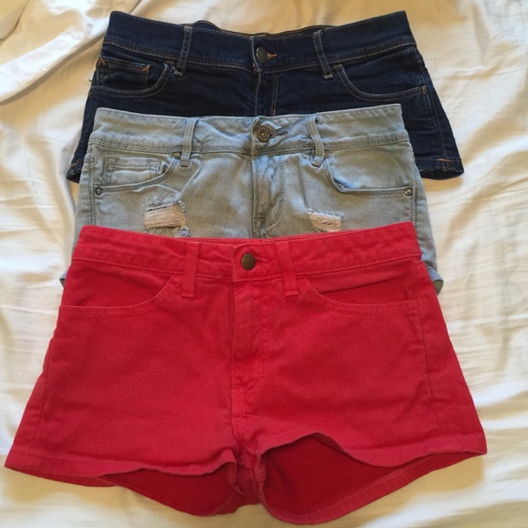 Gilly Hicks, Bullhead, & American Apparel Shorts