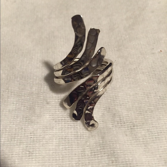 Silver Twisted Ring