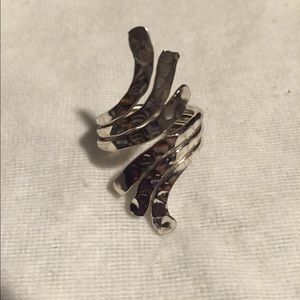 Silver Twisted Ring