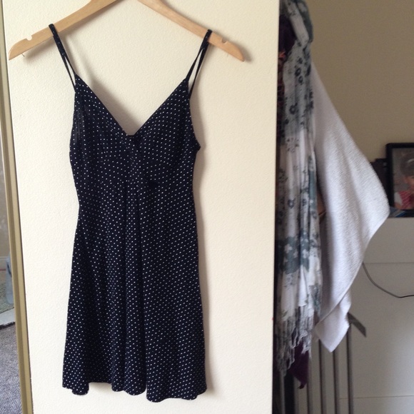 Vintage Polka-Dot Dress