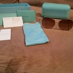 Tiffany & Co. butterfly sunglasses.....never worn