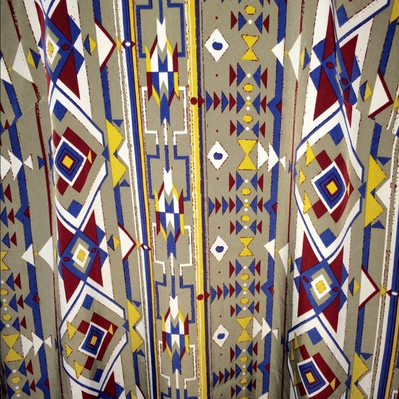 Miami Aztec patterned Dress - Picture 4 of 4