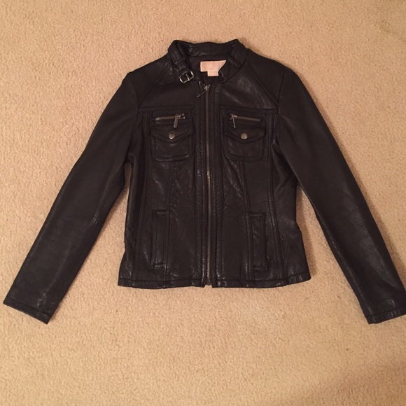 MICHAEL Michael Kors Leather Jacket - Picture 1 of 1