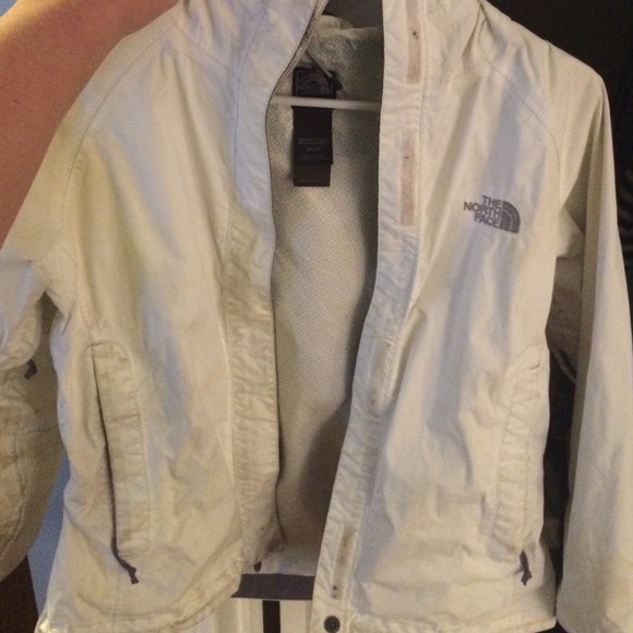 North face rain coat