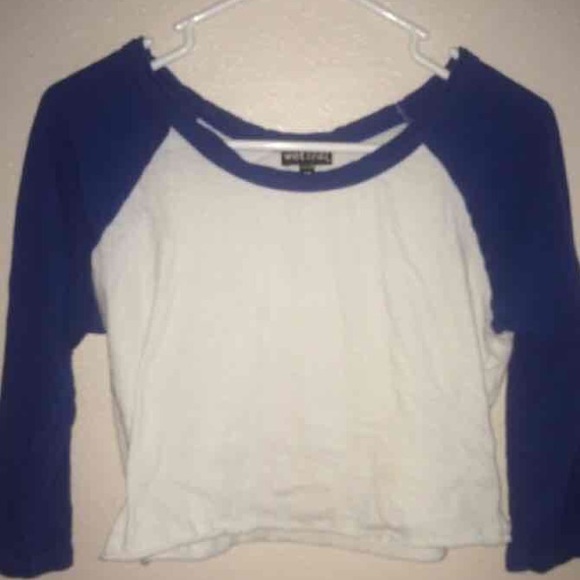 Baseball Crop Top 💙