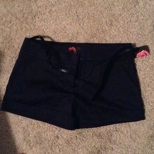 Navy Shorts with belt